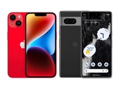 Nutzer eines Apple iPhone 14 oder eines Google Pixel 7 können ihre Fotos jetzt in Lightroom bearbeiten. (Bild: Apple / Google)