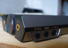 Creative Sound BlasterX G6 Audio-FX und Kopfhörer-Verstärkungsschalter aus nächster Nähe (Quelle: Eigene)