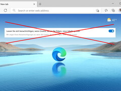 Diese Option in Edge vorerst lieber deaktivieren