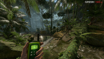 Die Umgebung in Green Hell.