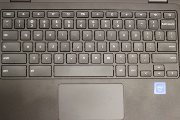 Die Tastatur ist schwammig