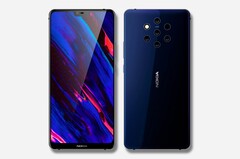 Das Nokia 9 kommt laut neuen Bildern scheinbar doch mit einer Notch. (Bild: NPU)