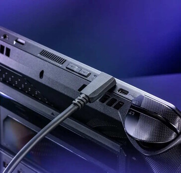 Genutzt wird ein gewinkelter USB-Stecker (Bildquelle: Asus)