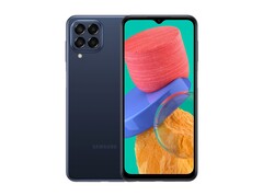 Das Samsung Galaxy M33 5G wird in den Farben Blau, Orange und Grün angeboten. (Bild: Samsung)