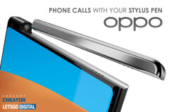 Ein smarter Stift zum Telefonieren als Teil des Smartphone-Gehäuses bei Oppo.