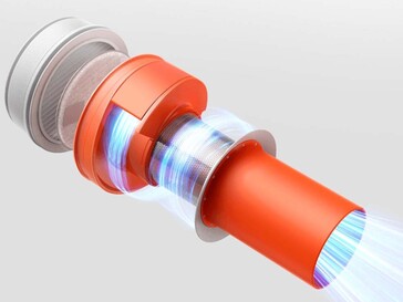 Ein Zyklon übernimmt die initiale Staubabscheidung