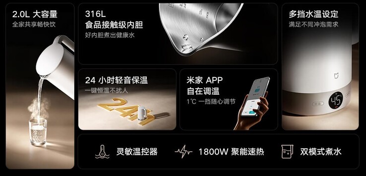 Smart Kettle 3 Pro: Neuer, smarter Wasserkocher (Bildquelle: Xiaomi)