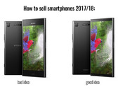 Ein PhoneDesigner verspottet Sony's Neuzugänge des Jahres 2017
