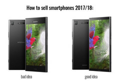 Ein PhoneDesigner verspottet Sony's Neuzugänge des Jahres 2017