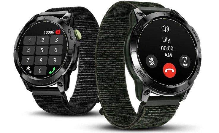 Die Smartwatch fungiert als Bluetooth-Freisprecheinrichtung