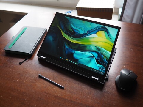 Test Acer Aspire Spin 14: Verdrehte Welt beim 2-in-1-Laptop