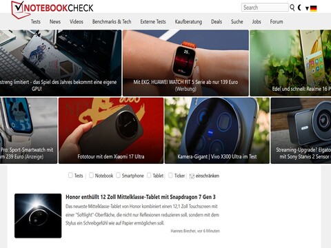 notebookcheck lässt sich jetzt als bevorzugte Quelle bei Google wählen. Dadurch werden mehr Artikel der Website in der Suche angezeigt.