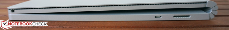 rechts: 3,5-mm-Audio (Tablet), USB-C 3.1 Gen.1, Surface Connector