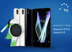 Android 8.1 Oreo Update für BQ Aquaris X und Aquaris X Pro.