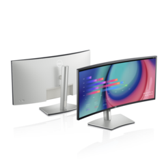 Dell: Neuer Curved-Monitor mit KVM-Switch und Ethernet vorgestellt