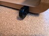 Dank Rollen kann der Woodrower allein bewegt werden.