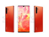 Das Huawei P30 Pro kommt am 26. März auch in diesem Sonnenaufgangsrot.