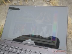 Im Freien an einem bewölkten Tag