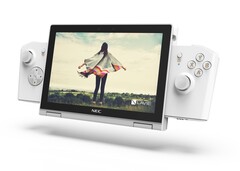 Beim NEC Lavie Mini handelt es sich um einen vielseitigen Mini-Computer, der als Notebook oder als Gaming-Handheld genutzt werden kann. (Bild: NEC)
