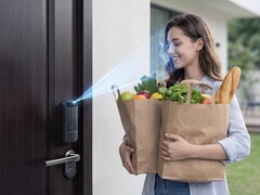 Das smarte Schloss Lock Vision Pro unterstützt Gesichtserkennung