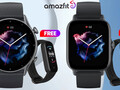 Preiskracher: Amazfit GTS 3 oder GTR 3 Smartwatch kaufen und Amazfit Band 5 Fitnesstracker kostenlos abstauben.
