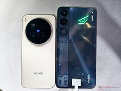 Das Nubia Neo 5 Max ist wesentlich größer als das Vivo X300 Pro.