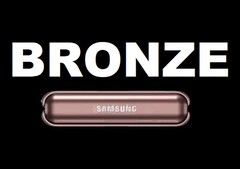 Das Samsung Galaxy Z Flip 5G kommt in der neuen Samsung-Modefarbe Mystic Bronze.