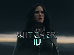 Yennefer und das Witcher 4 Logo
