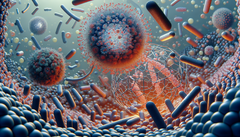 Forschern der australischen Monash University gelang mithilfe von Künstlicher Intelligenz ein Durchbruch im Kampf gegen multiresistente Keime. (Bildquelle: DallE3)