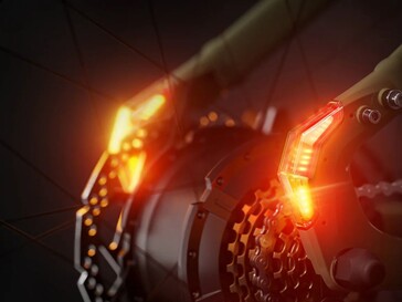 Die Beleuchtung ist sozusagen in den Rahmen integriert (Bildquelle: Mokwheel)