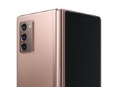 Das Samsung Galaxy Z Fold 2 soll sowohl beim Außendisplay als auch bei der Rückseite auf Gorilla Glass Victus setzen. (Bild: Samsung)