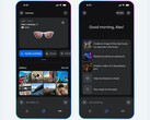 Die Benutzeroberfläche der Meta AI-App zeigt die unter „Geräte“ verbundenen Ray-Ban Smart Glasses sowie kreative KI-Prompts zur Generierung von Bildern und Videos sowie zur Traumdeutung an. (Bildquelle: Meta)