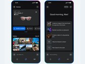 Die Benutzeroberfläche der Meta AI-App zeigt die unter „Geräte“ verbundenen Ray-Ban Smart Glasses sowie kreative KI-Prompts zur Generierung von Bildern und Videos sowie zur Traumdeutung an. (Bildquelle: Meta)