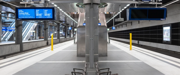 So soll es aussehen: Inaktives ZIM auf der rechten Bahnsteigkante. (Foto: Deutsche Bahn)