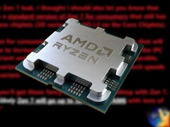 Die Zen-7-Consumer-CPUs werden voraussichtlich einen neuen AM6-Desktop-Sockel verwenden. (Bildquelle: AMD, Moore's Law Is Dead, bearbeitet)