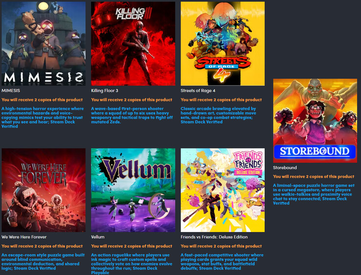 Alle Spiele aus dem neuen Humble Bundle