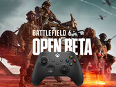 Das Battlefield 6 Playtest-Banner mit Controller. (Bildquelle: Electronic Arts, Microsoft Xbox Gaming mit Bearbeitungen)