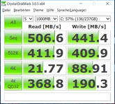 SSD: CrystalDiskMark 3.0