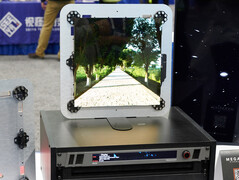 Ein Panel bietet 360 x 360 Pixel mit maximal 1.000 Candela pro Quadratmeter. (Foto: Andreas Sebayang/Notebookcheck.com)