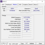 CPU-Z: Arbeitsspeicher