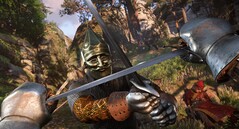 Während das anspruchsvolle Kampfsystem aus dem Vorgänger grundlegend beibehalten wird, erhalten Anfänger zusätzliche Hilfestellungen. (Bild: Warhorse Studios)