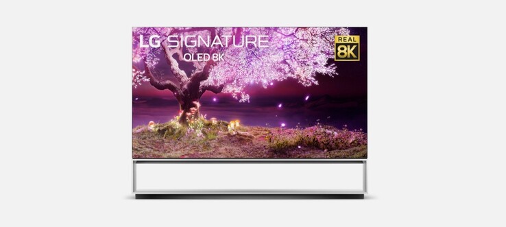 Der LG Z1 8K-OLED-TV bietet ein schickes Design zum hohen Preis. (Bild: LG)
