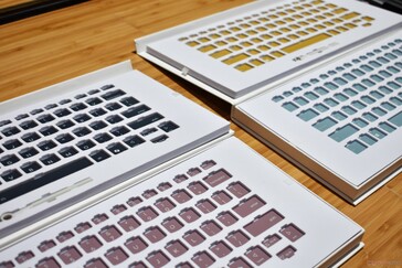 Farbige Tastenkappen-Sets für das Lenovo IdeaPad Vibe.