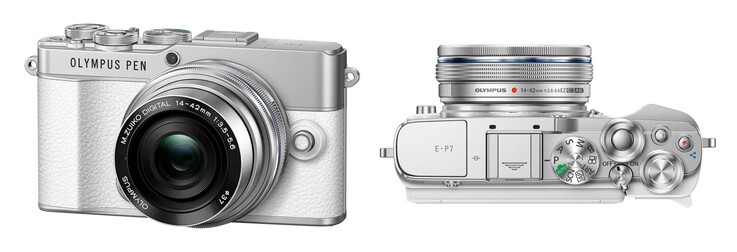 Das Design der neuen OM System Pen-F soll der abgebildeten Olympus Pen E-P7 stark ähneln.