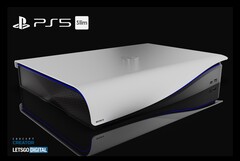 Die Sony Playstation 5 als PS5 Slim: Ein Konzeptvideo zeigt die mögliche Xbox Series S-Konkurrenz.