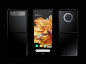 Das Mi Mix Flip - oder wie immer Xiaomi seine Samsung Galaxy Z Flip3-Alternative nennen wird, zeigt sich in schicken Renderings von Technizo Concept (Bild: LetsGoDigital)