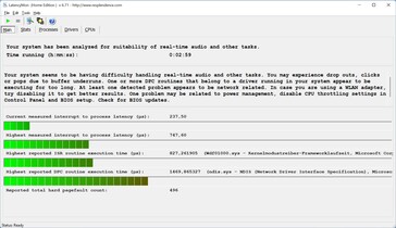 LatencyMon - Übersicht