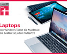 Warentest: Acer, Apple und Microsoft bei Ultrabooks, Convertibles und Tablets top, Medion versagt.