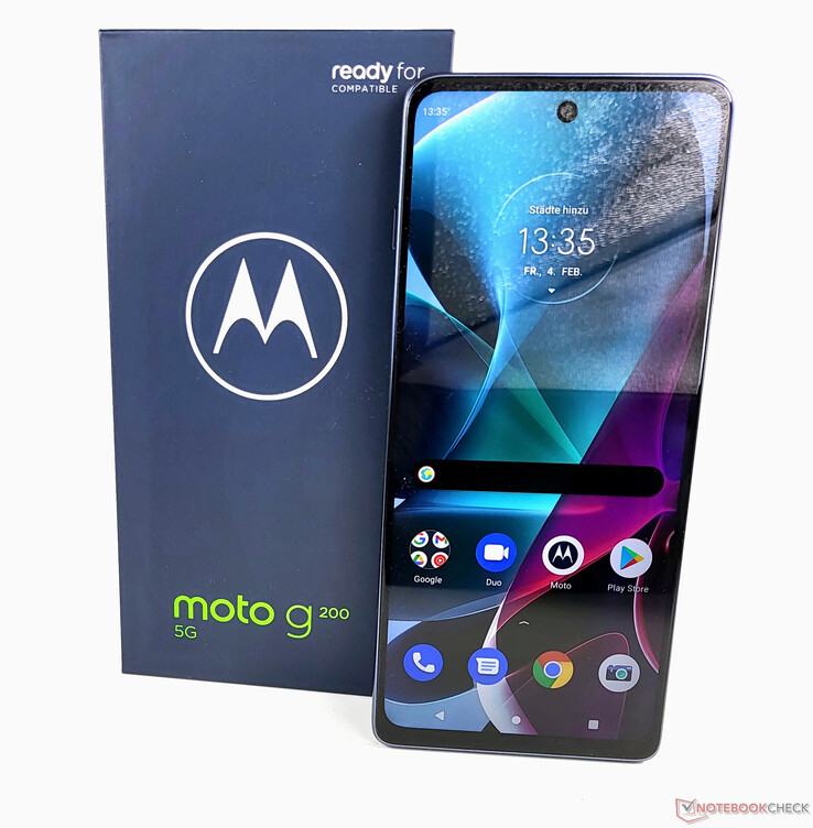 Test Motorola Moto G200 5G