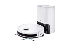 Den Saugroboter mit Absaugstation Medion X20 SW (MD 11415) gibt es ab morgen zum Schnäppchenpreis im Aldi-Onlineshop. (Bild: Aldi-Onlineshop)